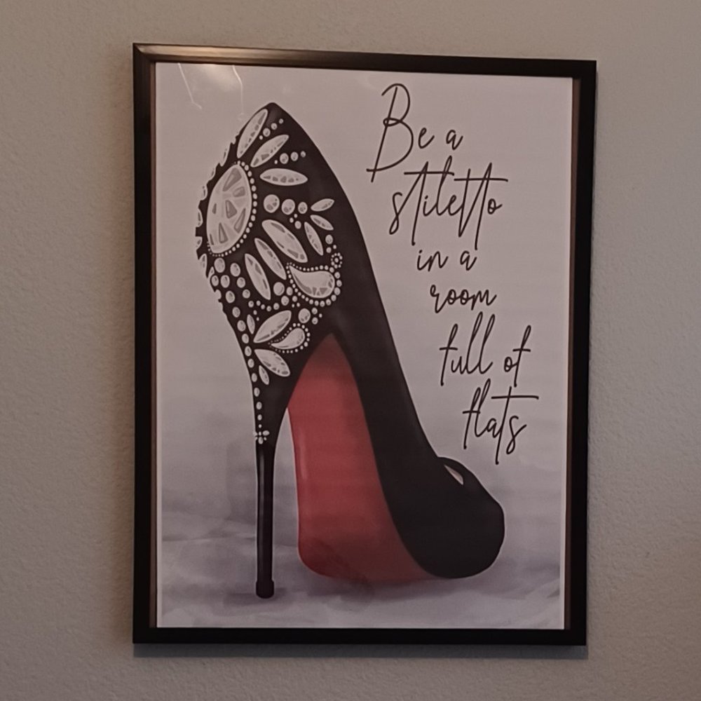 STILETTO CANVAS PRINT - Picture 4 of 4